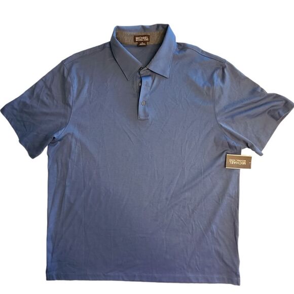 Michael Kors Other - Michael Kors golf style shirt, blue NWT, men's size XL